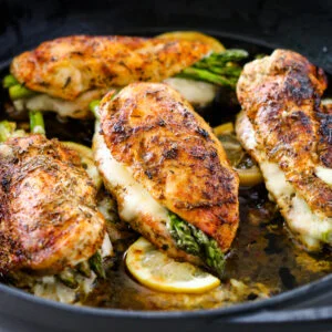 Asparagus and Cheese Stuffed Chicken: A Delicious and Healthy Recipe